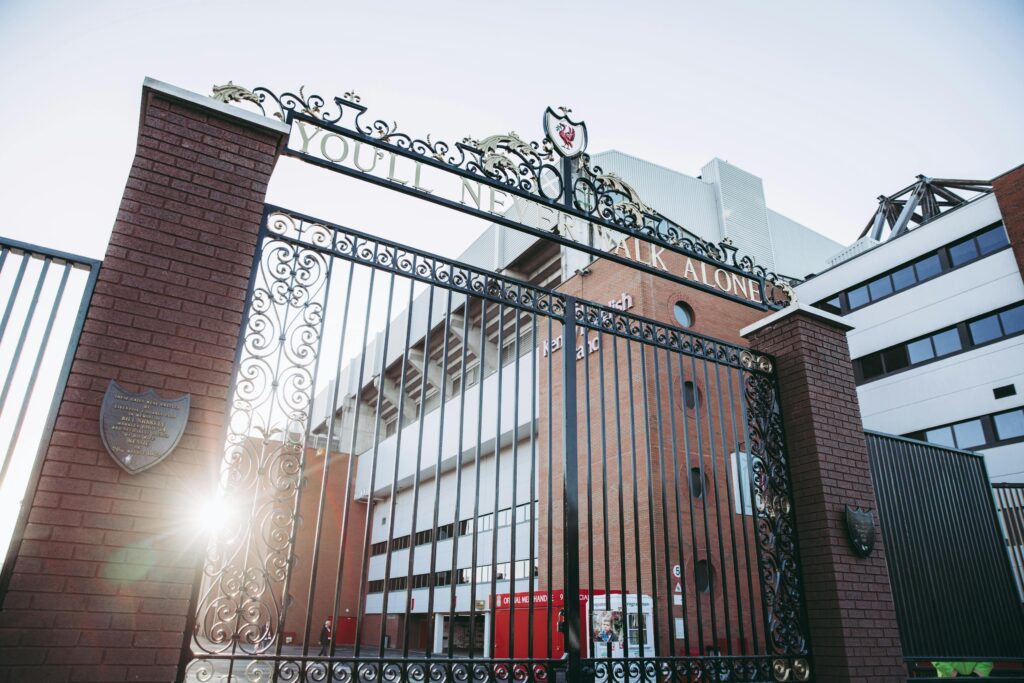 Outside Anfield